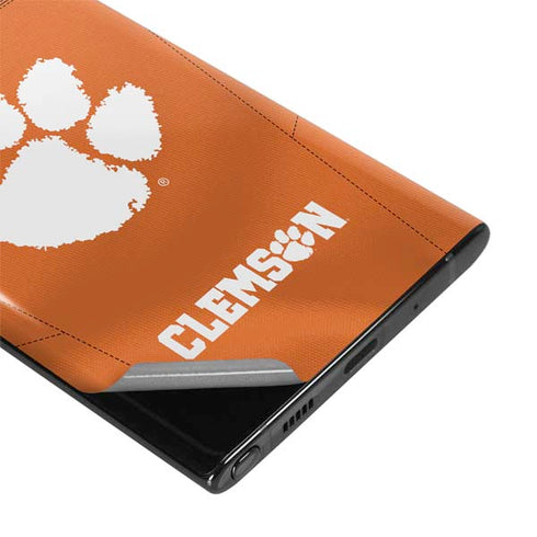 Clemson University Orange Jersey Galaxy Note 10 Skin